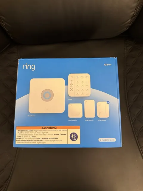 Ring Alarm 8-Piece Security Kit, 2nd Gen Home Security System NEW SEALED