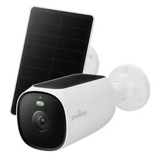 Solar Security Camera Wireless Outdoor, 24/7 AOV Recording, 2.5K No Subscript...