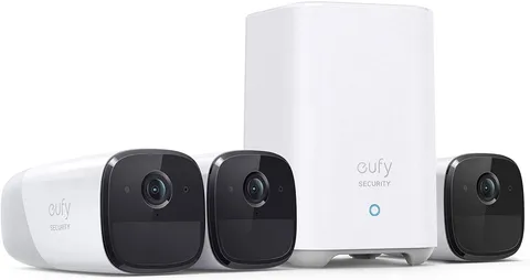 eufy eufyCam 2 Pro Wireless Home Security Camera System Battery Camera 3-Cam Kit