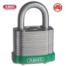 ABUS 41/40  Ecolution Laminated Steel 40mm Bodied Padlock-4140EC -FREE POST