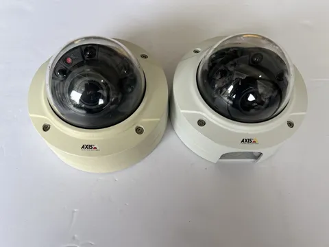 LOT OF 2 AXIS P3225-LVE MKII 0955-001 Network Dome Security Camera FOR PARTS