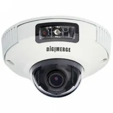 Digimerge DND13TL2 2.1MP Full HD Outdoor D/N IP Vandal Dome, 3.6mm