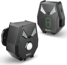 Solar Driveway Alarm Wireless outside Weatherproof 1/2 Mile Long Range, Outdoor
