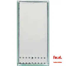 BTICINO N4932 Clear Key Cover 1 Seater