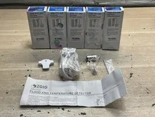 5 2GIG-FT1-345 Wireless Flood / Temperature Sensor NEW ORIGINAL BOX/JUA3800