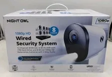 New Night Owl 1080p HD Wired Security System 8 Cameras 1TB DVR WM-FTD281-8L