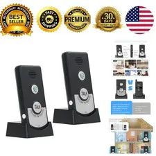 2-Way Wireless Intercom Doorbell System 1000m 3280ft Super Long Range Interco...
