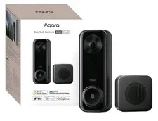 Aqara Doorbell Camera G400 with Chime, Wired/PoE, HomeKit Secure Video, 2K HD