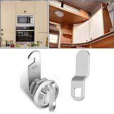 Cam Lock Furniture Lock Kit For Cabinet Boxes Home Security Parts Safe Latch