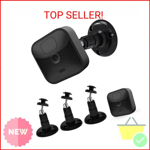 Blink Outdoor Camera Mount, 360 Degree Adjustable Indoor/Outdoor Wall Mount Brac
