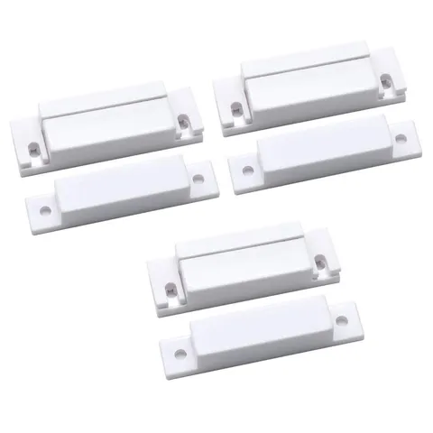 3Sets MC31 Door Window Switch Alarm Reed Switch Security System Anti NC Norma...