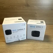 Blink Outdoor 4  (4th Gen) WiFi Security Camera Battery With Extension Pack