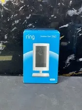 + Ring Outdoor Cam Plus Battery Wireless Wi-Fi 1080p Security Camera - White