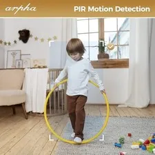 PINK - ARPHA 1080P INDOOR SECURITY CAMERA, WIFI CAMERA FOR BABY MONITOR, PIR