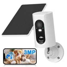 4G LTE Cellular Solar Battery Powered Security Cameras Outdoor Wireless IR Night
