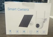 2-Solar Wireless Wi-Fi Outdoor Security Camera 1080p Full Color Night Vision