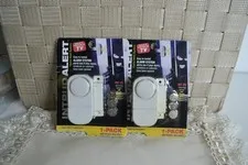 INTRUD ALERT, Alarm System, Windows/Cabinets/Doors, Batteries Included, Sealed