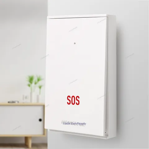 HOMSECUR SOS Emergency Panic Button Quick Alarm Switch For 433MHz Security Alarm