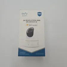 eufy Indoor Cam 2K Pan & Tilt T8410X Home Security 1080P 360° Night Vision New