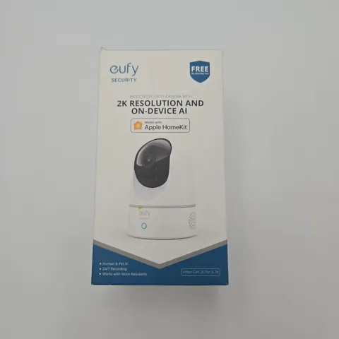 eufy Indoor Cam 2K Pan & Tilt T8410X Home Security 1080P 360° Night Vision New