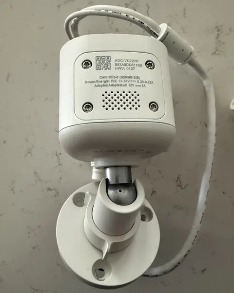 Alarm.com ADC-VC727P Outdoor HD Camera w/ POE Injector