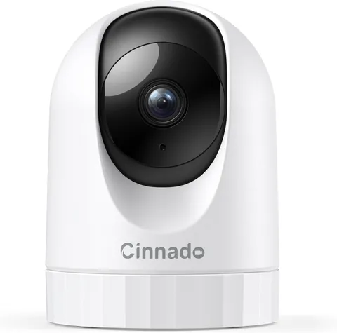 2K Security Camera Indoor for Pet/Dog/Baby with Phone App, D1 1Pack | 360° 2.4Gh