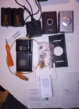 RING Video Doorbell 2 -w/2 batteries Chime/WIFI Extender used/works Org box