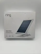 Ring Solar Panel for Select Ring Security Cameras - White, NEW UNOPENED BOX