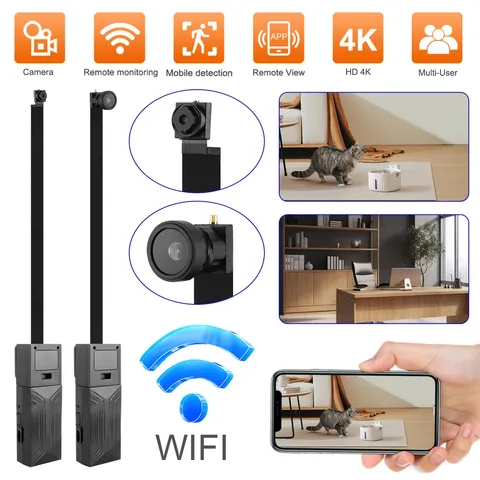 4K WiFi DIY Security Camera Wireless Smart Indoor Monitor Video Recorder
