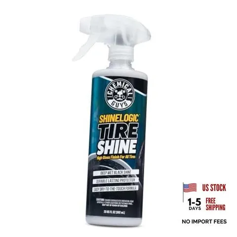 ShineLogic Tire Shine, Deep Wet Black Shine, Safe for Cars, Trucks,