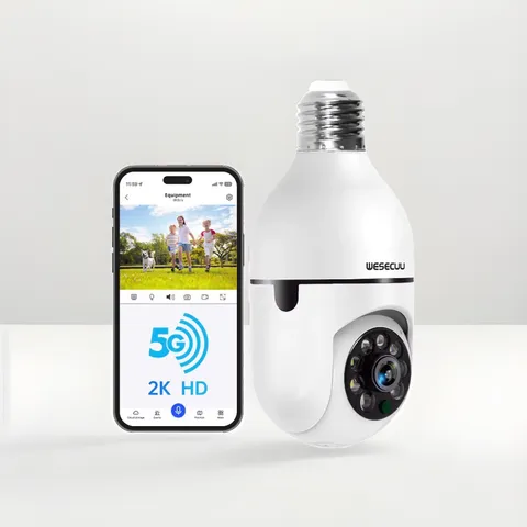Bulb Camera 5MP Color AI Human Detection White T-CP8040LF-W5M