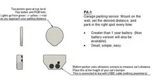Apollo Automation Sensor PA-1 Garage Parking Assistant NEW