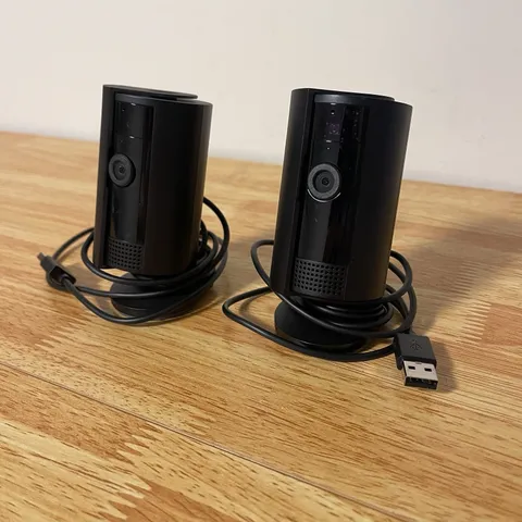 Lot of 2  Ring Indoor Cam 2nd Gen 1080p Security Camera – Used – Model 5F72E9