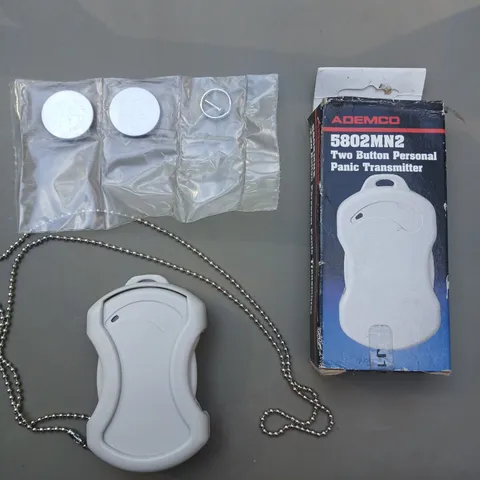 New Ademco 5802MN2  Two-Button Panic Transmitter Pendant