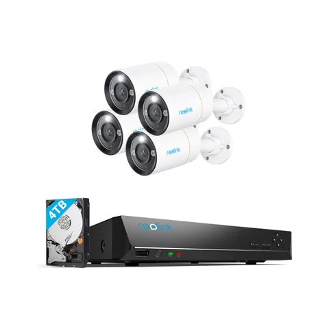 Reolink 1212A 12MP PoE Security Camera System 24CH NVR 2TB HDD Smart Detection