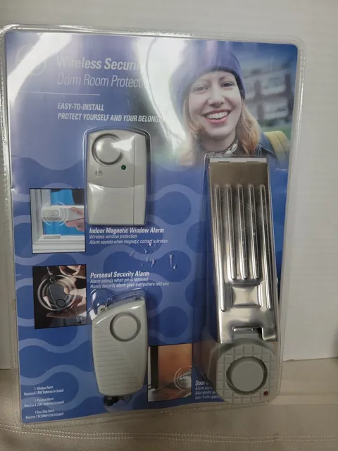  GE Smart Home Window and Door Alarm Kit Personal Security Entry Chime Mode