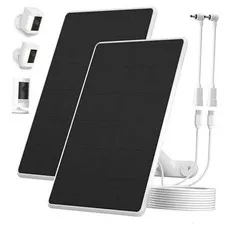 Solar Panel for Ring Camera,6W Solar Charger for Ring Stick Up Cam&All-New