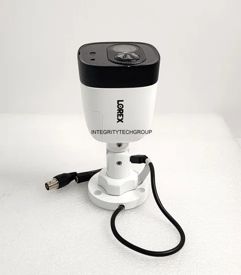 Lorex C241DA-E 2MP 1080p HD Outdoor weatherproof Bullet Camera MPX DVRs, White