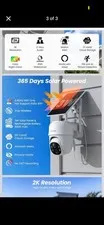 Solar-Powered Wireless Security Camera System