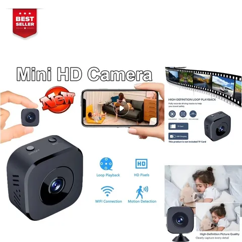 WiFi Security Camera HD Mini Full Color Night Vision Waterproof