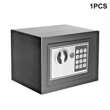 Fireproof Home Safe Digital Keypad Security Box Sensor Light Money Shelf Lock