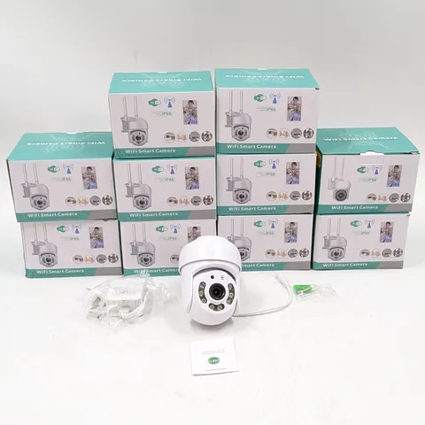 Clash S56 3Mp WiFi IP Smart Camera 3.6mm Lens Remote Viewing Lot of 10
