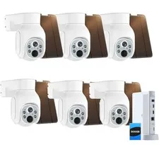 Solar 10CH NVR Wireless Security Camera System WiFi IP Battery Cams Night Vision