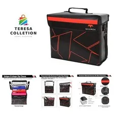 FLAYPAL Fireproof and Waterproof Document Bag with Lock and Interior Zipper P...