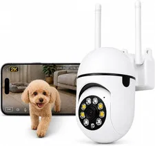 Pet Camera Indoor with Phone App, Dog Camera for Home Alone Pets | Wired USB Pow
