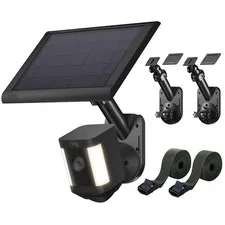 2 Pack Wall Mount for Cameras and Solar Panels, 2-in-1 Mount for Ring, Blink,...