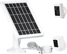 Ring Camera Solar Panel, Power for Ring Stick Up Cam Battery, Ring Spotlight...
