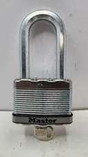MASTER LOCK M15XKADLJ HEAVY DUTY PADLOCK WITH KEY 2-1/2" SHACKLE