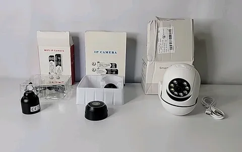 Lot Of 3 Home Security Camaras, Smart Camara, Wifi IP Camara, UNTESTED
