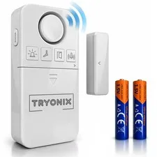 Door Alarms When Opened – 130 dB Loud Door & Window Alarm, 1.2” Wide Gap , In...